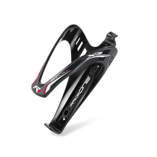 BOTTLE CAGE IN POLYCARBONATE - X3 BLACK GLOSS FINISH